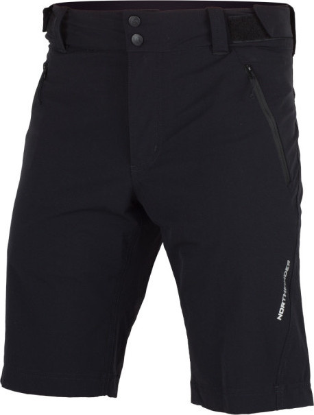 Pánské strečové šortky NORTHFINDER Albrecht černé Velikost: S