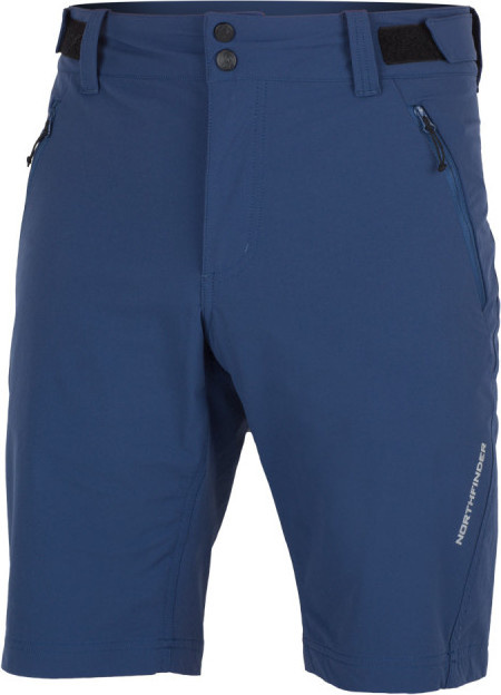 Pánské strečové šortky NORTHFINDER Albrecht modré Velikost: 2XL