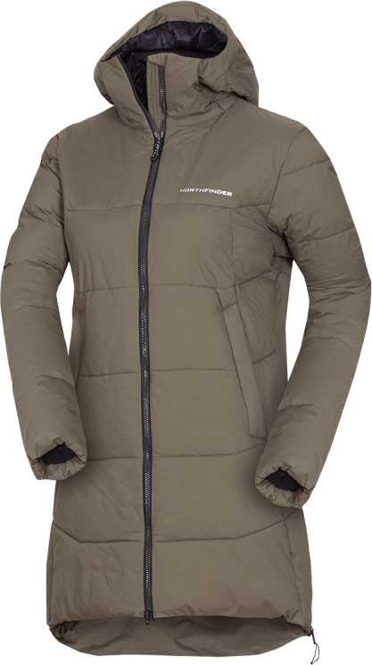 Dámská zimní bunda NORTHFINDER Rhiannon zelená Velikost: 2XL