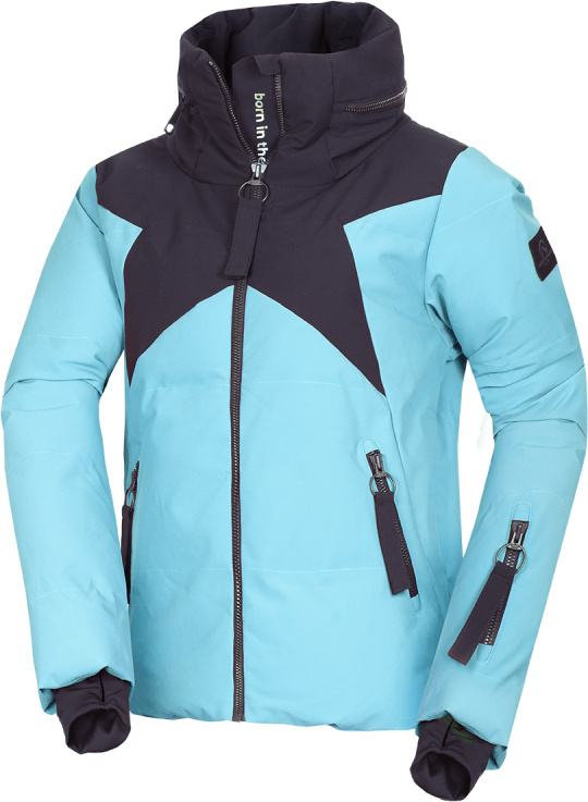 Dámská lyžařská bunda NORTHFINDER Ashtyn modrá Velikost: 2XL