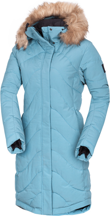 Dámská zateplená bunda NORTHFINDER Raelynn modrá Velikost: 2XL