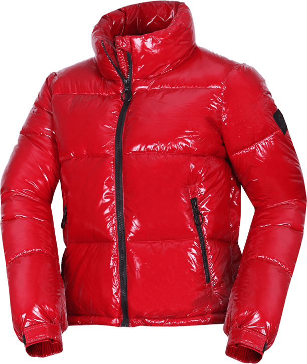 Dámská zateplená bunda NORTHFINDER Madilynn červená Velikost: 2XL