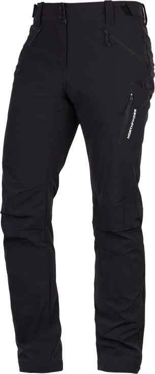 Dámské strečové kalhoty NORTHFINDER Mandie černé Velikost: XL
