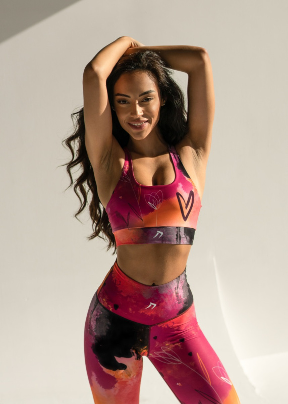 Dámská podprsenka kfit® tulip y růžová s