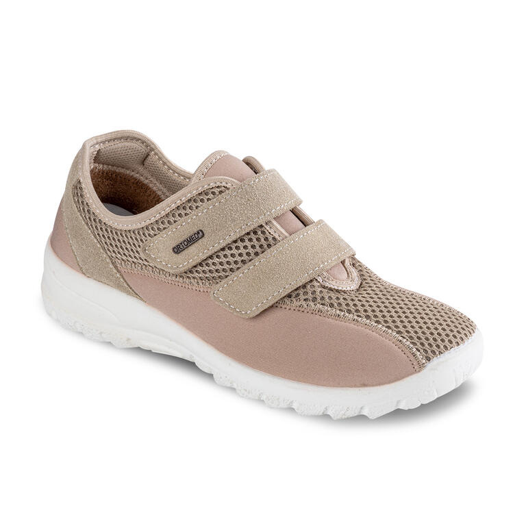 Dámské prodyšné tenisky s ortopedickou stélkou béžové vel. 39