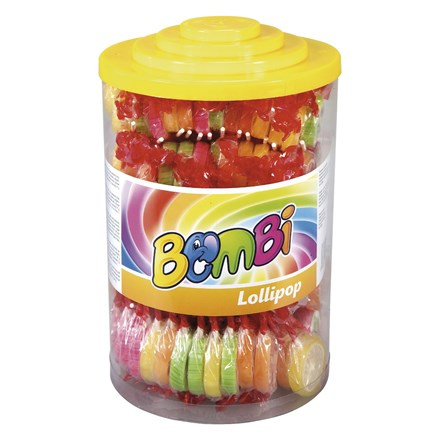 Bombi Roksy lízátko s ovocnými aromaty