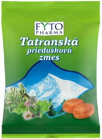 FYTOPHARMA Tatranská průdušnicová směs Bylinný drops 60 g