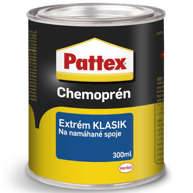 Chemoprénové lepidlo Pattex Extrem Klasik, 300 ml