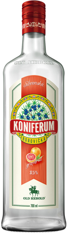 Koniferum Borovička Grapefruit 37,5% 0,7l