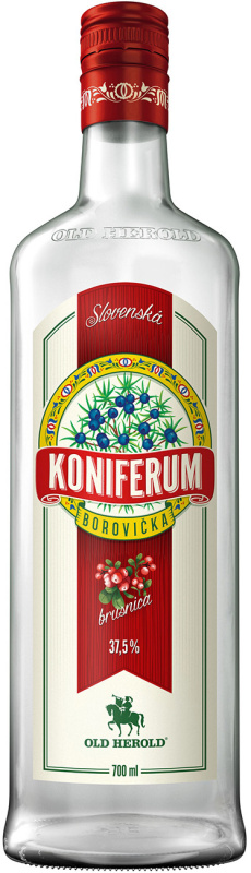 Koniferum Borovička Brusinka 37,5% 0,7l