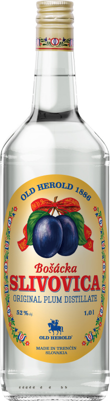 Bošácké Slivovice 1l 52%