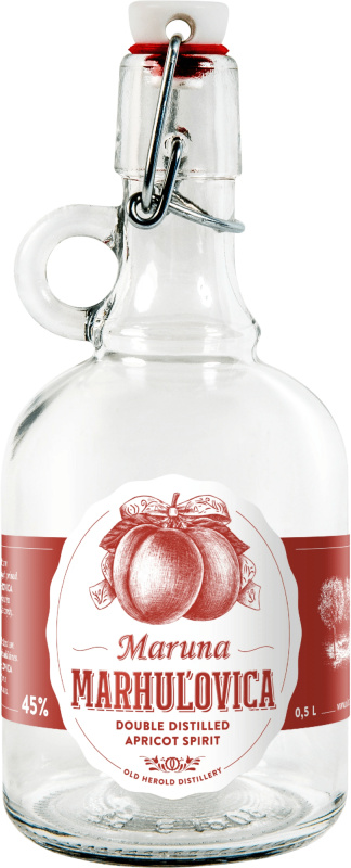 Bošácka Maruna Meruňkovice demižón 0,5l 45%