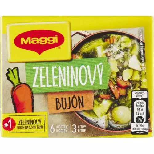 Maggi bujón 3l zeleninový 60g
