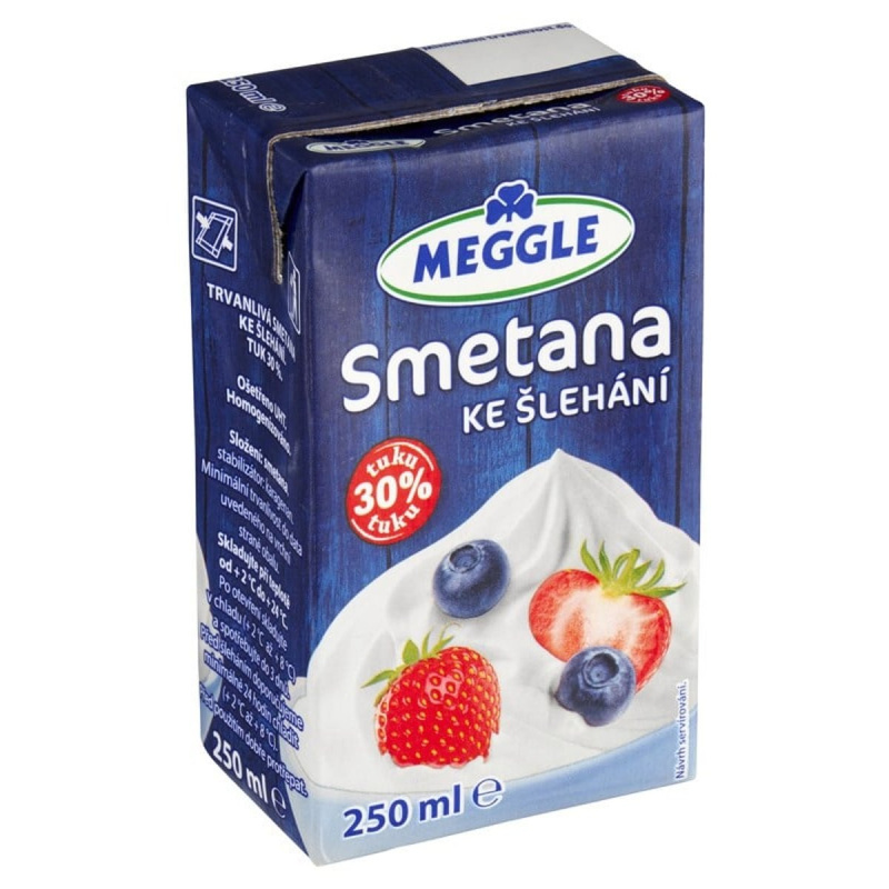 Meggle Smetana ke šlehání 30%