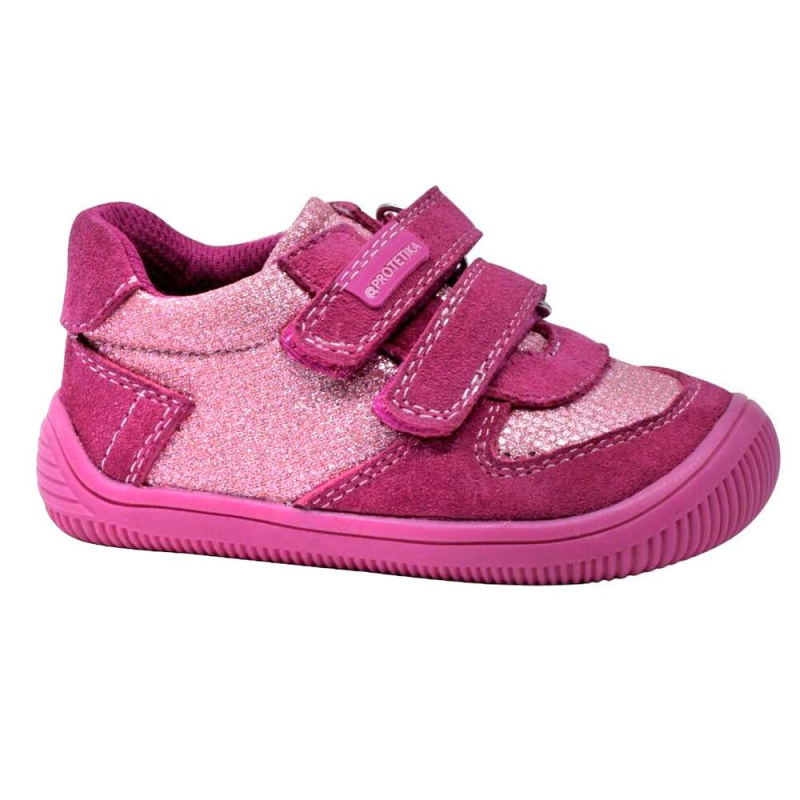 dívčí celoroční boty Barefoot MELANIA FUXIA, Protetika, fuxia - 22