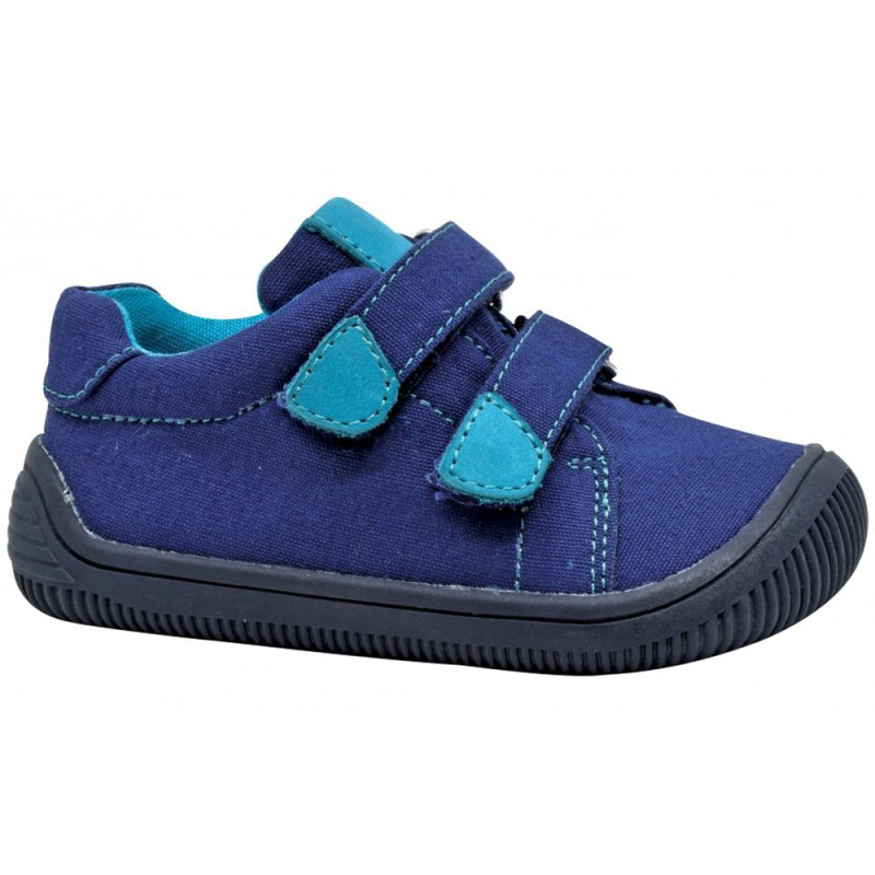 chlapecké celoroční boty Barefoot ROBY NAVY, Protetika, modrá - 20