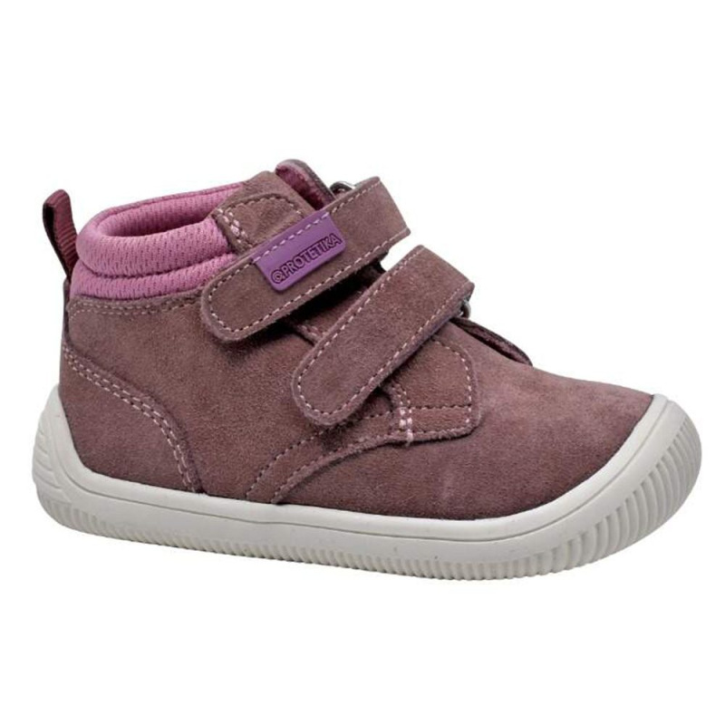 dívčí celoroční boty Barefoot NIRA OLD PINK, Protetika, hnědá - 30