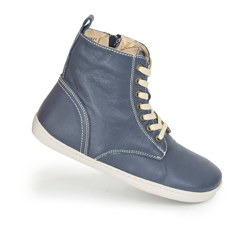 dámské barefoot zimní boty  JUDIT NAVY, Protetika, modrá - 37