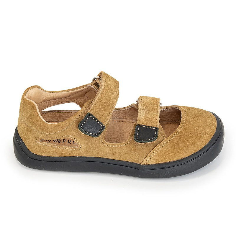 chlapecké sandály Barefoot TERY BEIGE, Protetika, béžová - 21