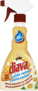 Diava Leštěnka na nábytek s včelím voskem 330 ml