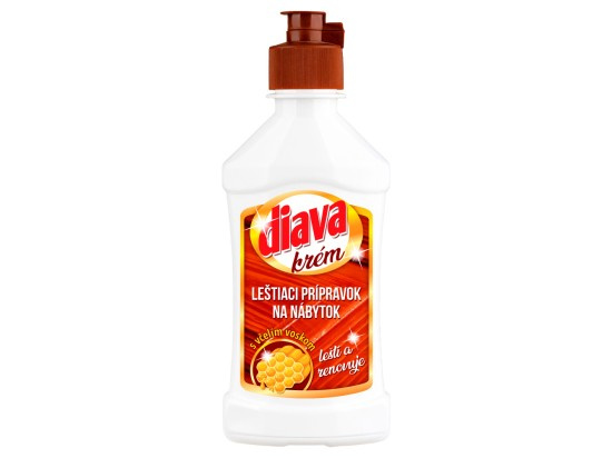 Diava lešticí krém na nábytek se včelím voskem, 200 ml