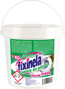 Fixinela tablety do pisoárů  - pine fresh - 1 kg