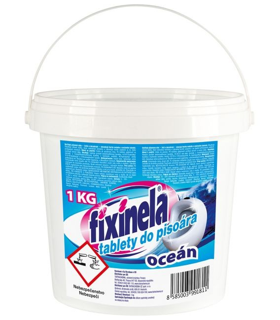Fixinela tablety do pisoárů  - oceán - 1 kg