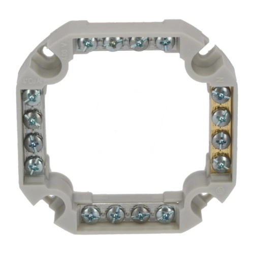 Alfex Kabelová svorkovnice 6303-15, 500 V, 4 mm2, šedá, 86 x 86 x 30 mm