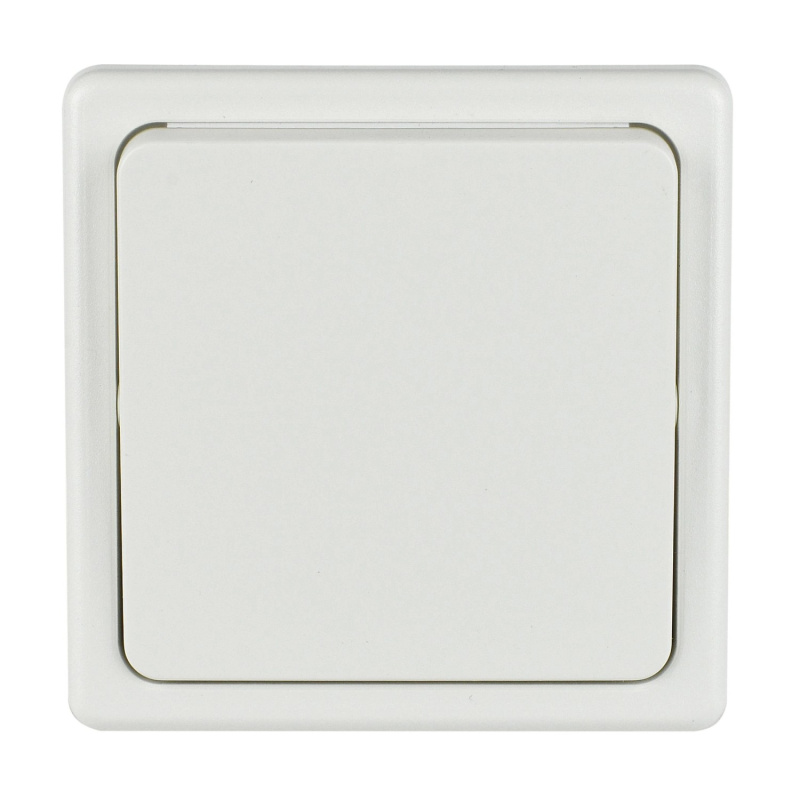 SEZ Křížový spínač Standard DS 1221-7 B bílý 28 x 82 x 82 mm