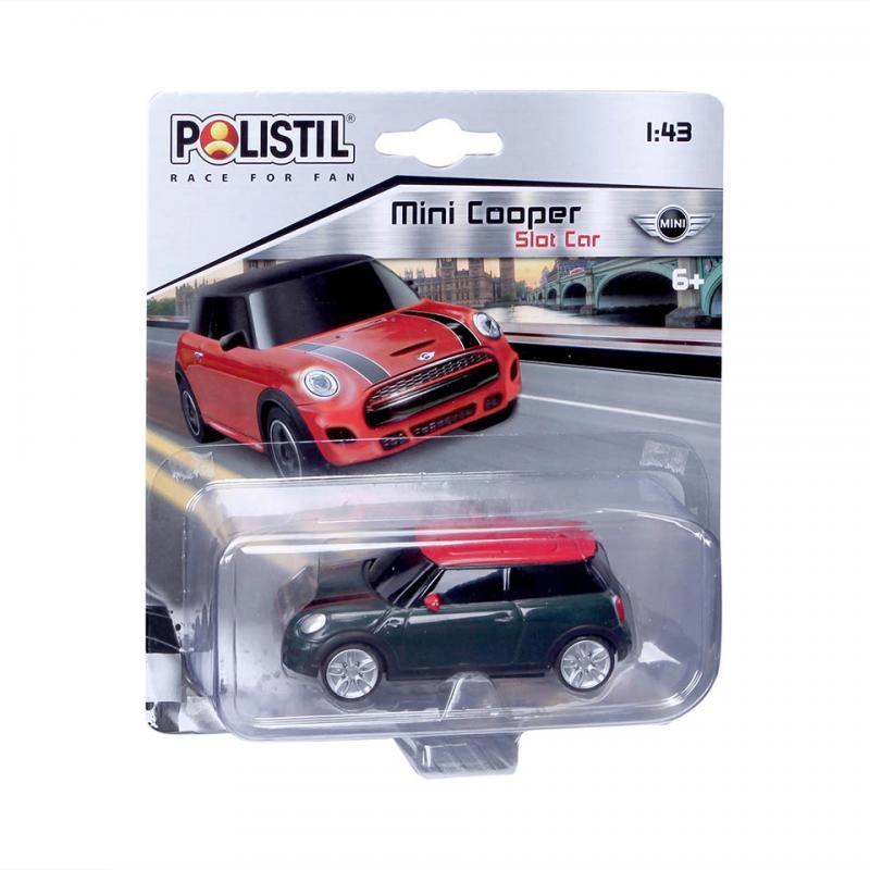 Polistil Mini Cooper Slot car Black