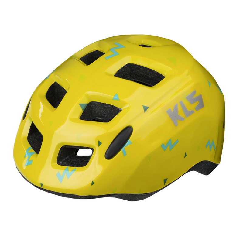 Dětská cyklo přilba Kellys Zigzag Yellow XS (45-50)