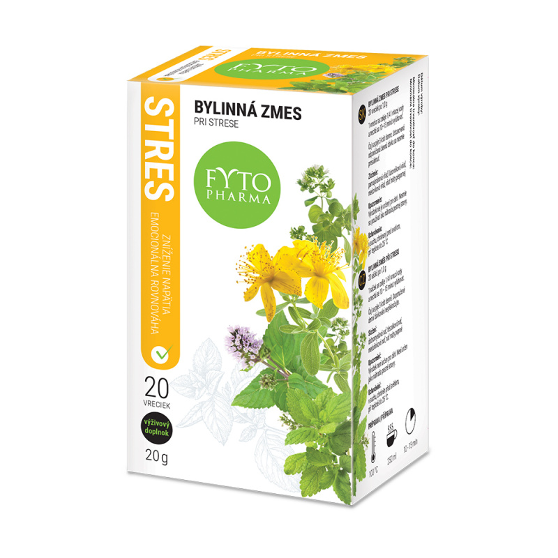 FYTOPHARMA Čaj proti stresu 20x 1g
