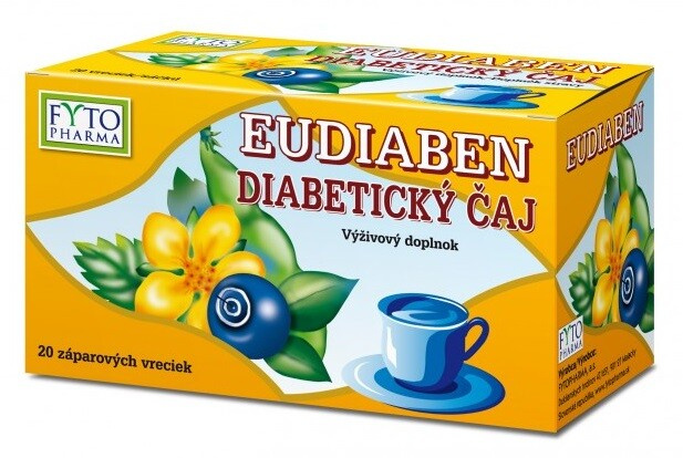 Fytopharma EUDIABEN diabetický čaj 20x1 g