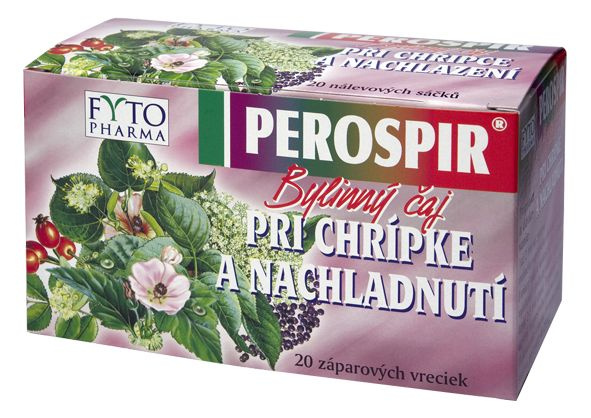 FYTOPHARMA Bylinný čaj při chřipce + nachlazení 20x 1 g