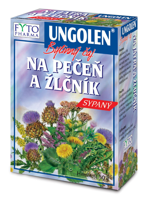 FYTOPHARMA Bylinný čaj na játra a žlučník 50 g