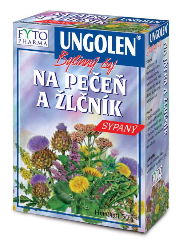 FYTOPHARMA Bylinný čaj na játra a žlučník 50 g