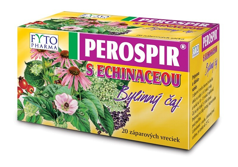 Fytopharma PEROSPIR bylinný čaj s echinaceou 20x1,5 g