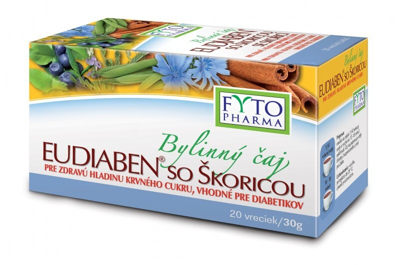 FYTOPHARMA Bylinný čaj pro diabetiky se skořicí 20x 1,5 g