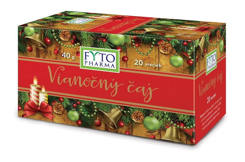 Fytopharma Vánoční čaj porcovaný čaj 20x2 g