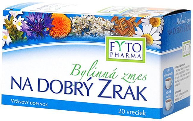 FYTOPHARMA Bylinná směs na dobrý zrak 20 sáčků