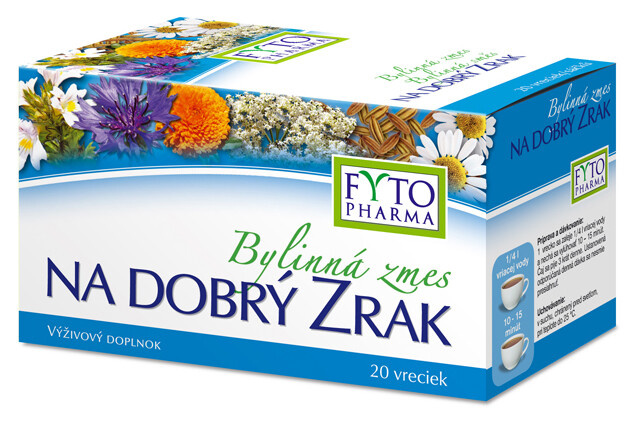 FYTOPHARMA Bylinná směs na dobrý zrak 20 sáčků