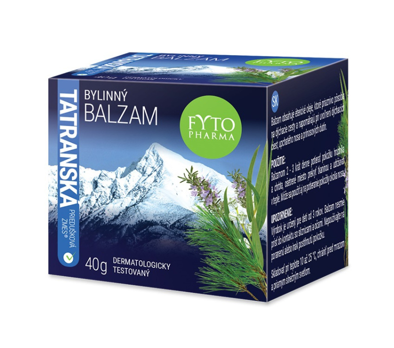FYTOPHARMA Tatranská průdušková směs balzám 40 g