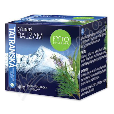 FYTOPHARMA Tatranská průdušková směs balzám 40 g