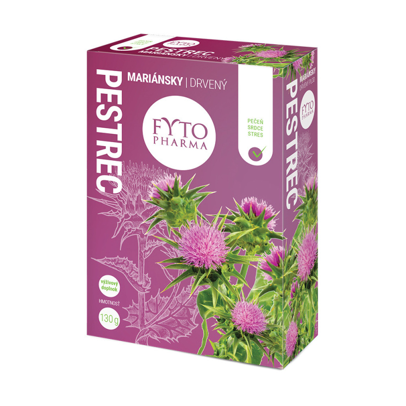 FYTOPHARMA Ostropestřec plod drcený 130 g