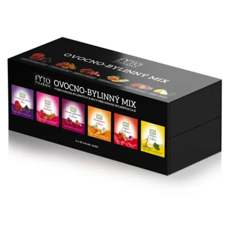 FYTOPHARMA Ovocno-bylinný MIX čajů dárkový 60 x 2 g
