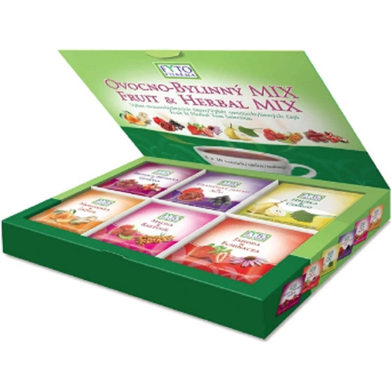 FYTOPHARMA Ovocno-bylinný MIX čajů dárkový 60 x 2 g