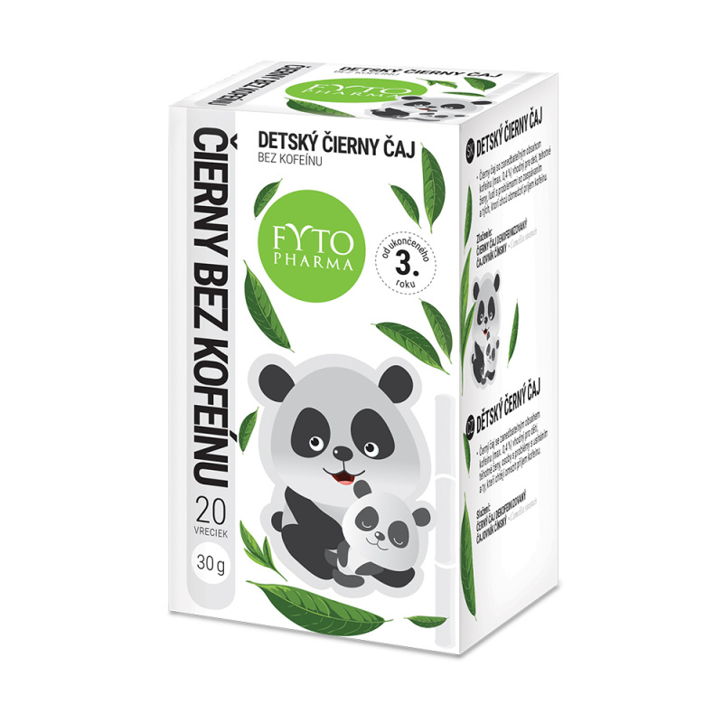 Fytopharma Dětský černý čaj bez kofeinu 20x1,5 g