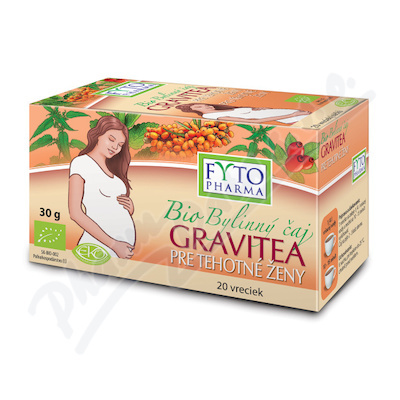 Fytopharma Gravitea BIO Bylinný čaj pro těhotné 20x1,5 g