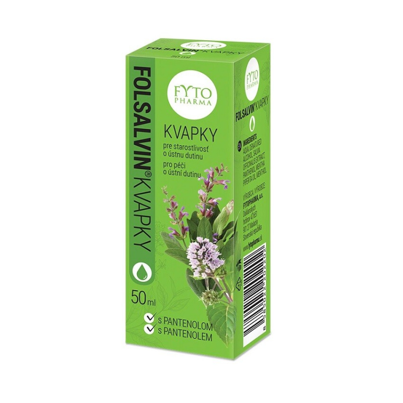 Fytopharma Folsalvin Kapky pro péči o ústní dutinu 50 ml
