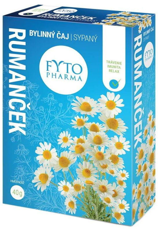 Fytopharma Heřmánek bylinný čaj sypaný 40 g